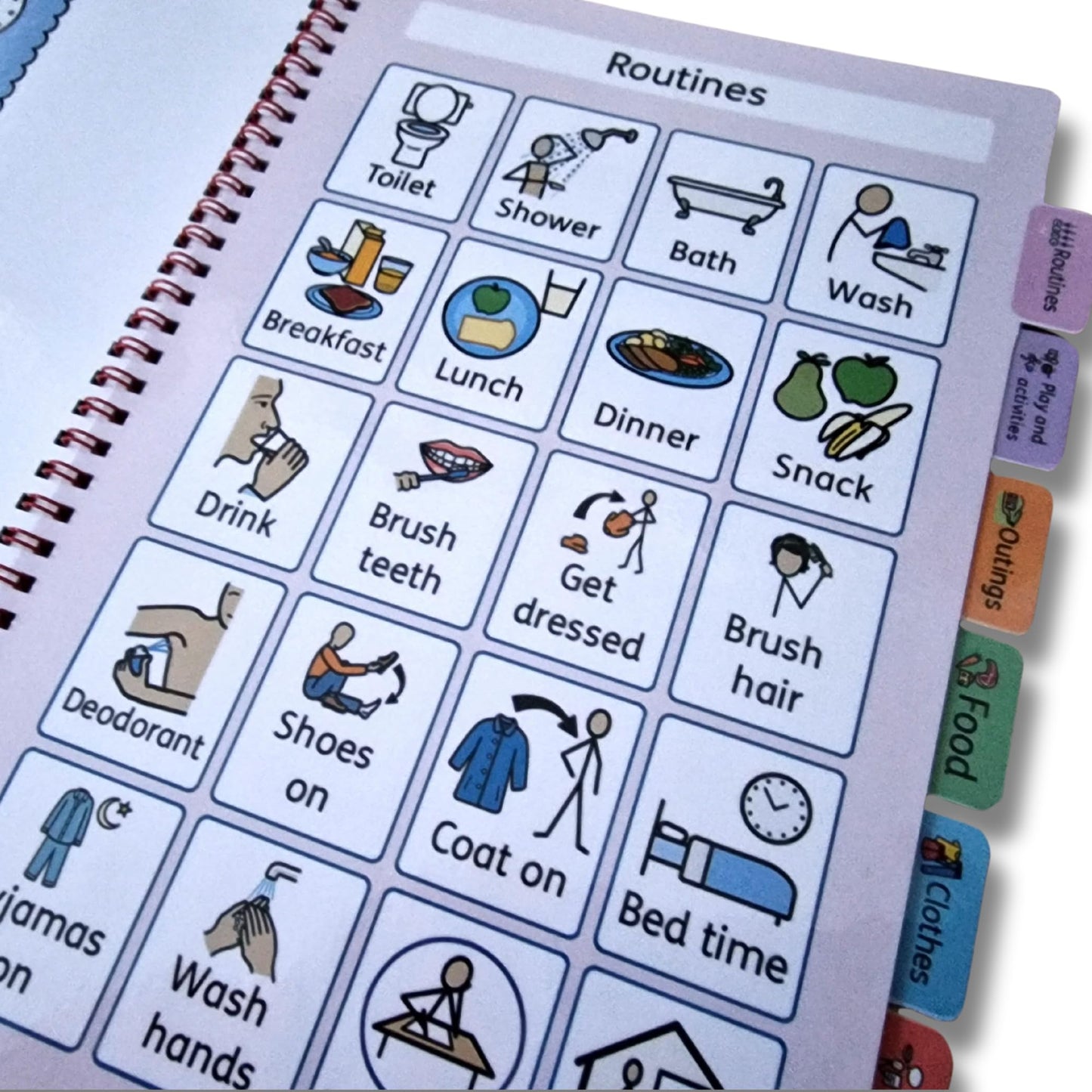 ASD Resources Communication Point Book for Autism and SEN