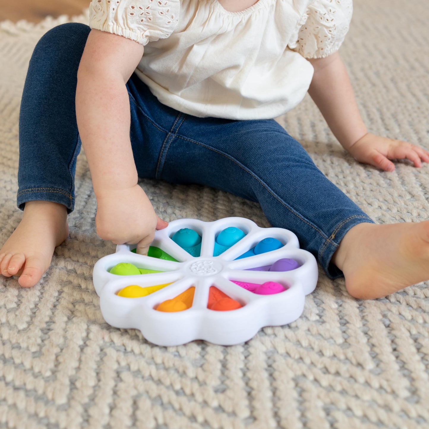 Fat Brain Toys Dimpl Digits,Number Learning Toy Early Development, Educational Toy,Push