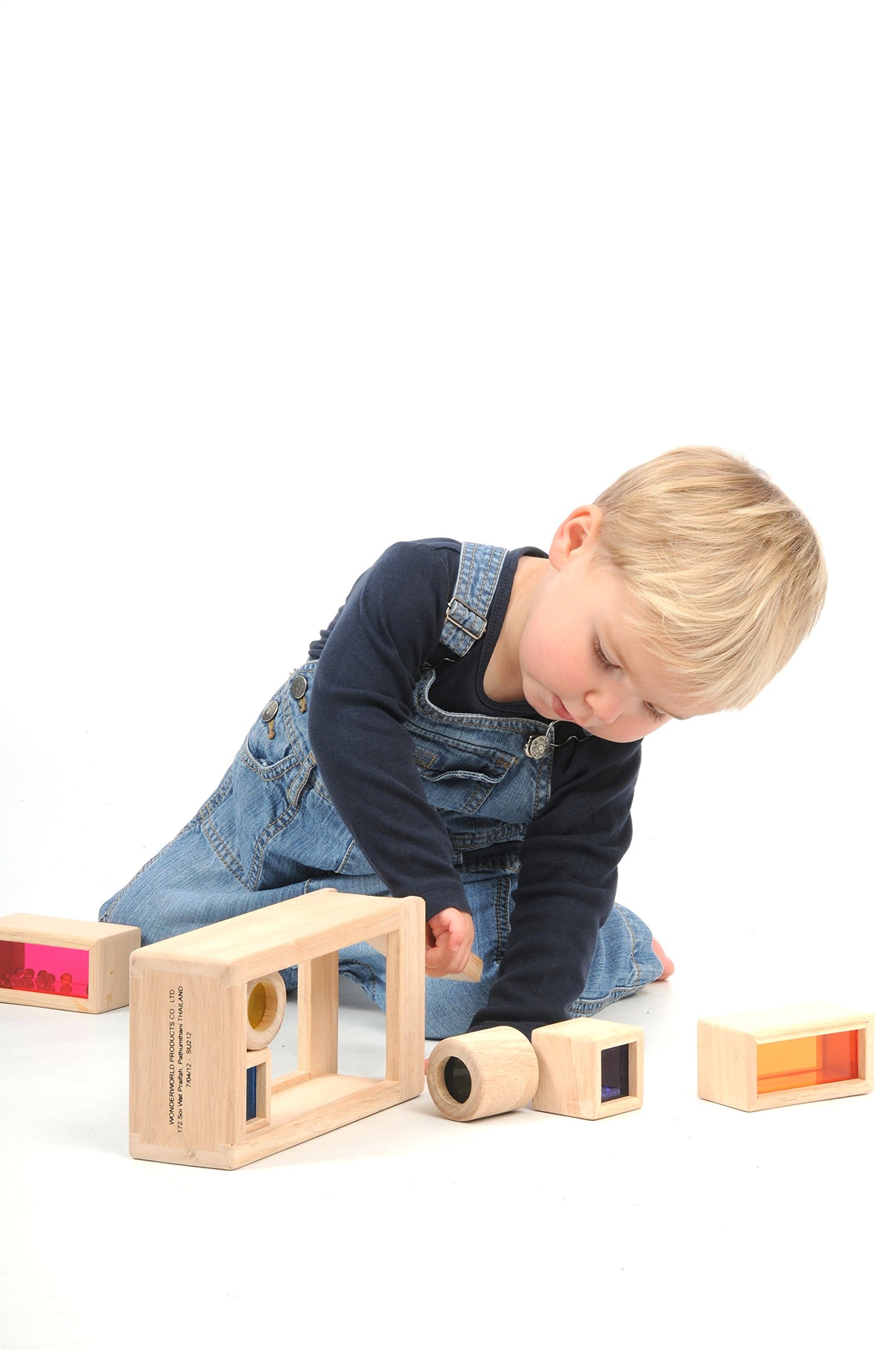 Wonderworld Wooden Rainbow Sound Blocks 1 piece