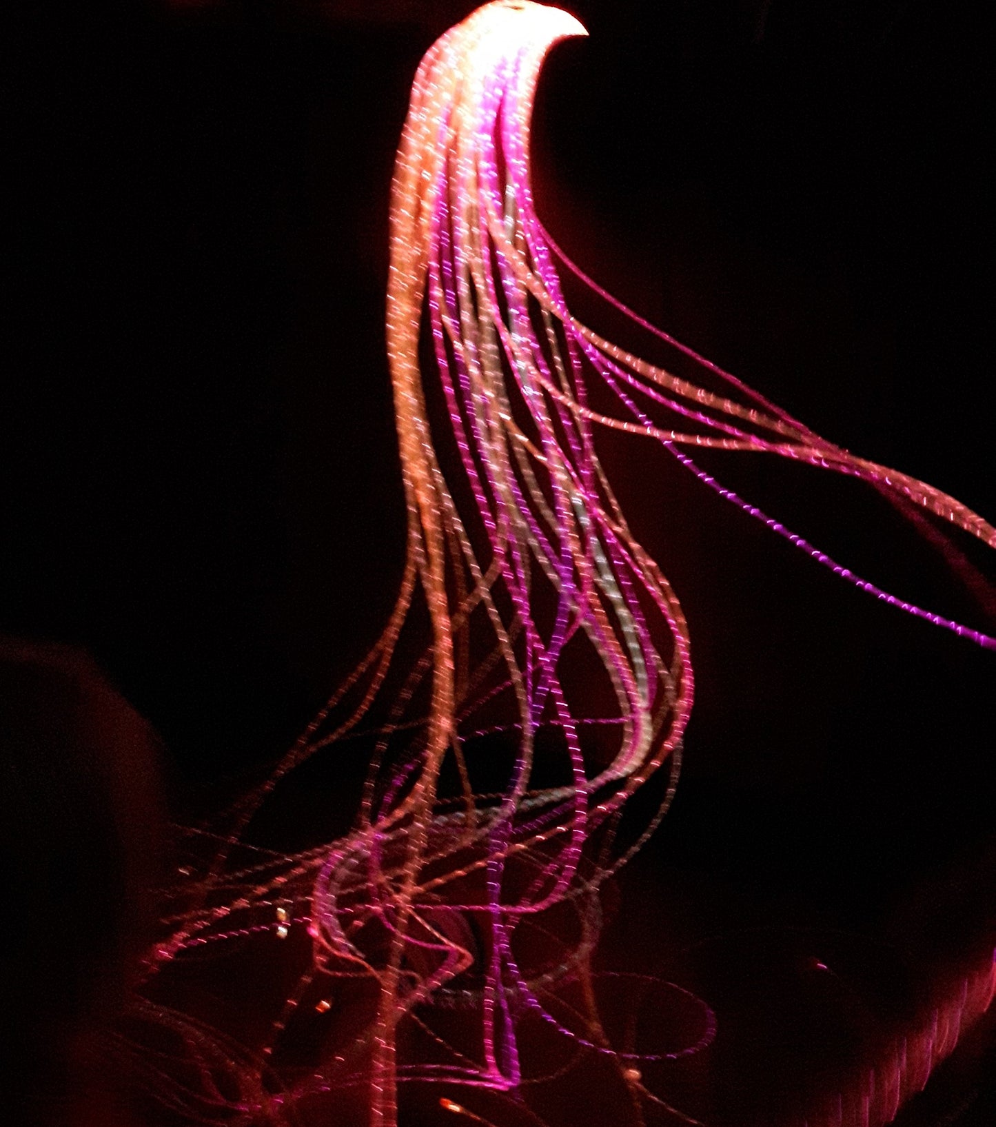 Fibre Optic Sensory harnes (30x200 cm) Autism, Children - muloticolour UV Tube, Mood, Speciality Light