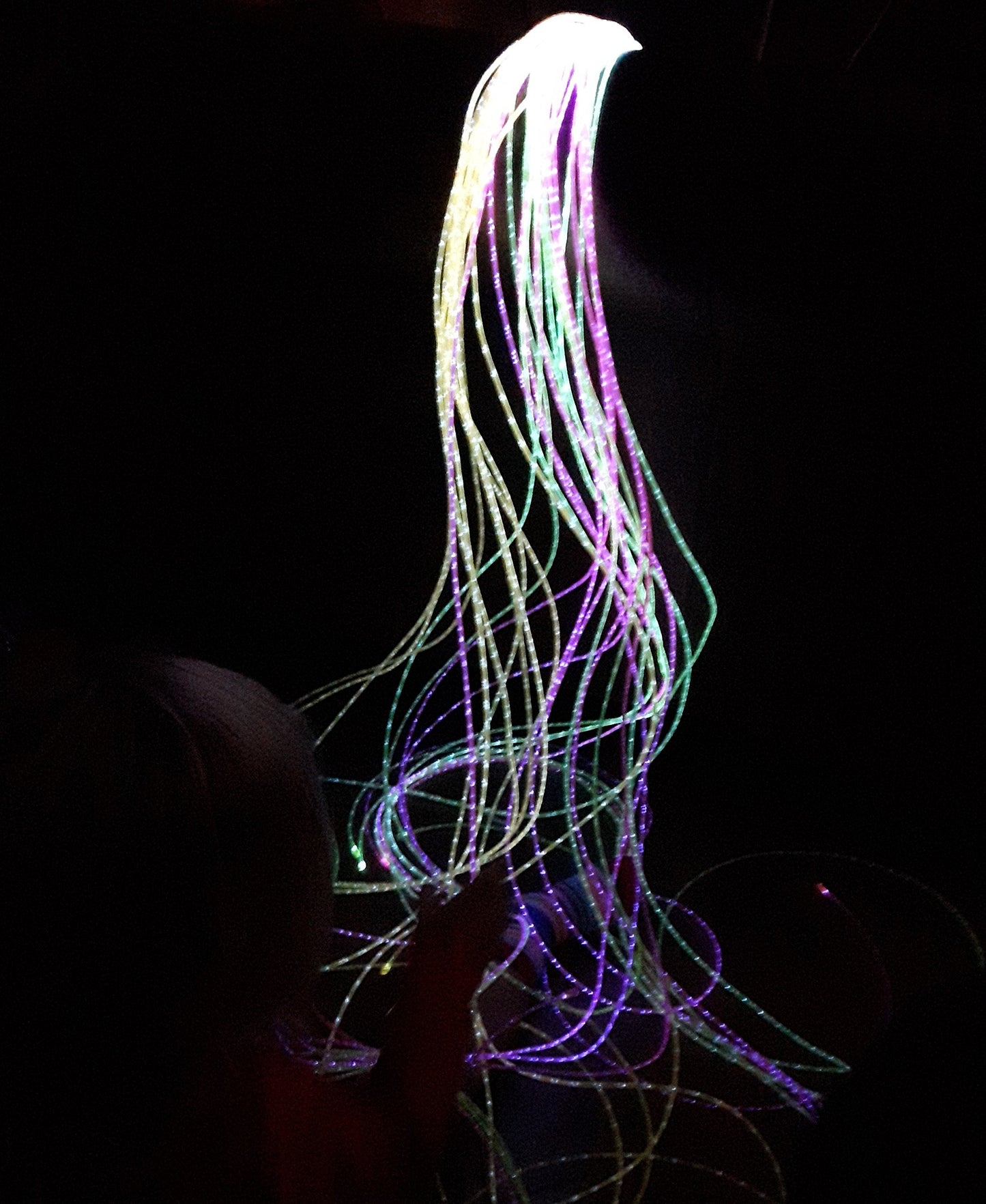 Fibre Optic Sensory harnes (30x200 cm) Autism, Children - muloticolour UV Tube, Mood, Speciality Light