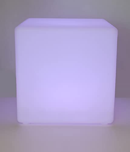 tickit Sensory Mood Light Cube – Colour Changing LED Seat and Night Light for Sensory Play, Autism, Calming Spaces and Bedrooms – Rechargeable & Water Resistant