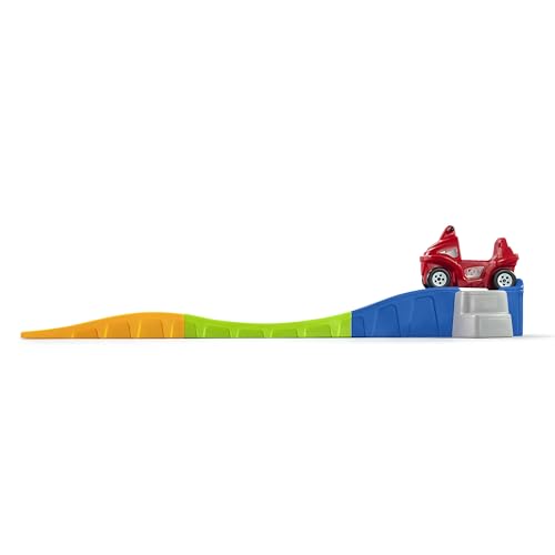 Step2 Anniversary Edition Up & Down Roller Coaster Toy for Kids, Ride On Push Car, Indoor/Outdoor Playset, Toddler Ages 2-5 years old, Compact Storage, Max Weight 50 lb., Multicolor