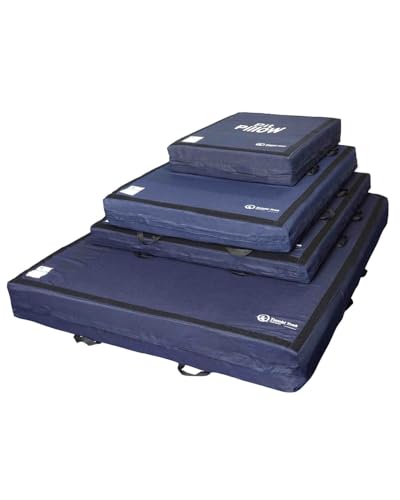 Sensory Crash Mat for Kids – Soft, Cushioned Landing with Low-Density Foam and Washable Denim Cover – Ideal for Sensory Rooms and Therapy (3FT X 4FT X 8IN)