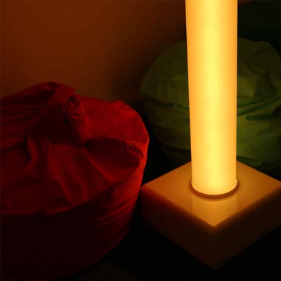 Sensory Room SEND Interactive Chroma Tube With Dice Controller 1750 x 150mm