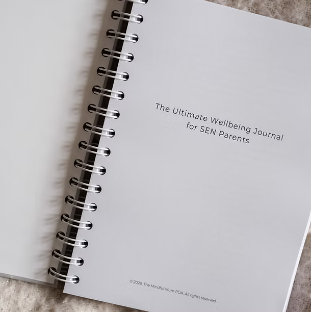 The Mindful Mum PDA PRE ORDER The Ultimate Wellbeing Journal for SEN Parents