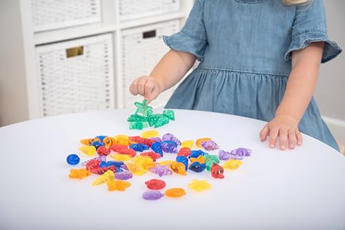 TickiT 73121 Translucent Shell Gems - Motor Skills - Maths Toy - Counters, Counting