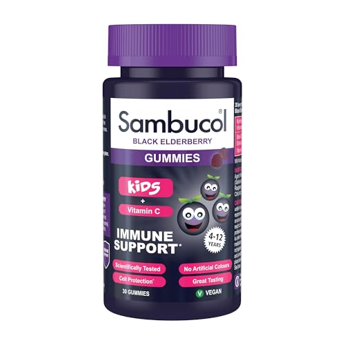 SAMBUCOL KIDS GUMMIES 30'S, 30 Count (Pack of 1)