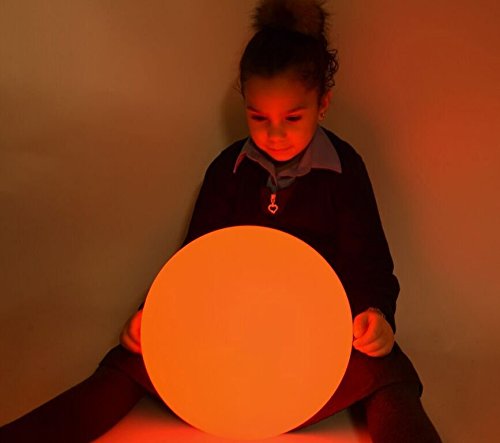 Light Up Furniture Large 50cm Sphere Ball Shaped Relaxing Mood Lighting with Remote Control by Playlearn