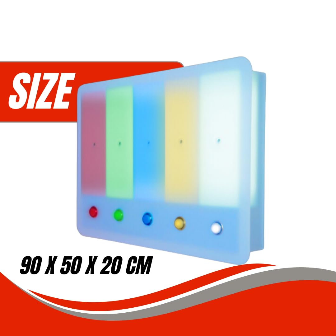 Aroma Sensory Panel 5-Section Colour Changing Aromatherapy Diffuser with Large Button Controller Therapeutic Atmosphere Using Scents