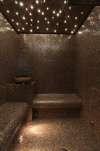 SS112+1LED100 Small Fibre Optic Star Ceiling kit with LED Source White Light only