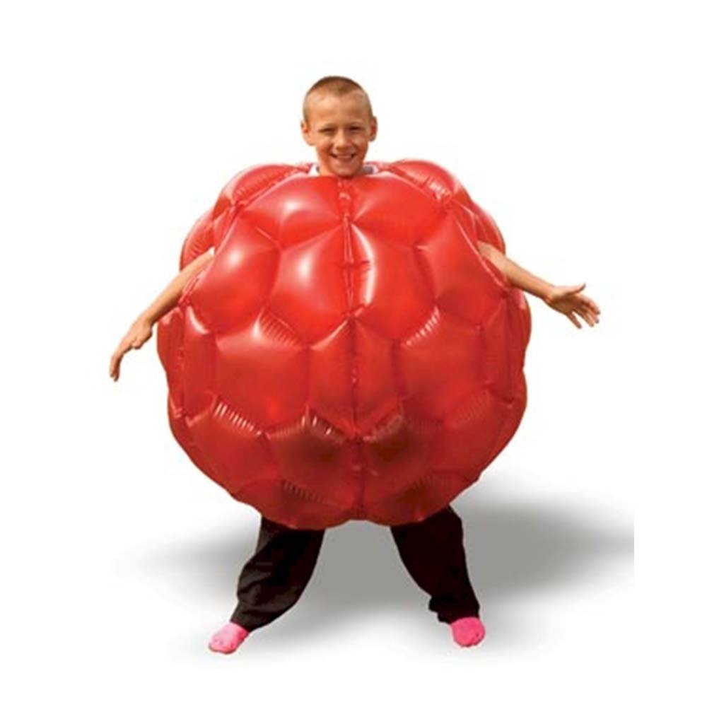 Eduk8 Inflatable Belly Bump Balls - 8 to Adult Size Zorbs 92 cm, Set Of 2 Fun In & Outdoor Garden Activity Game Football (Adult)