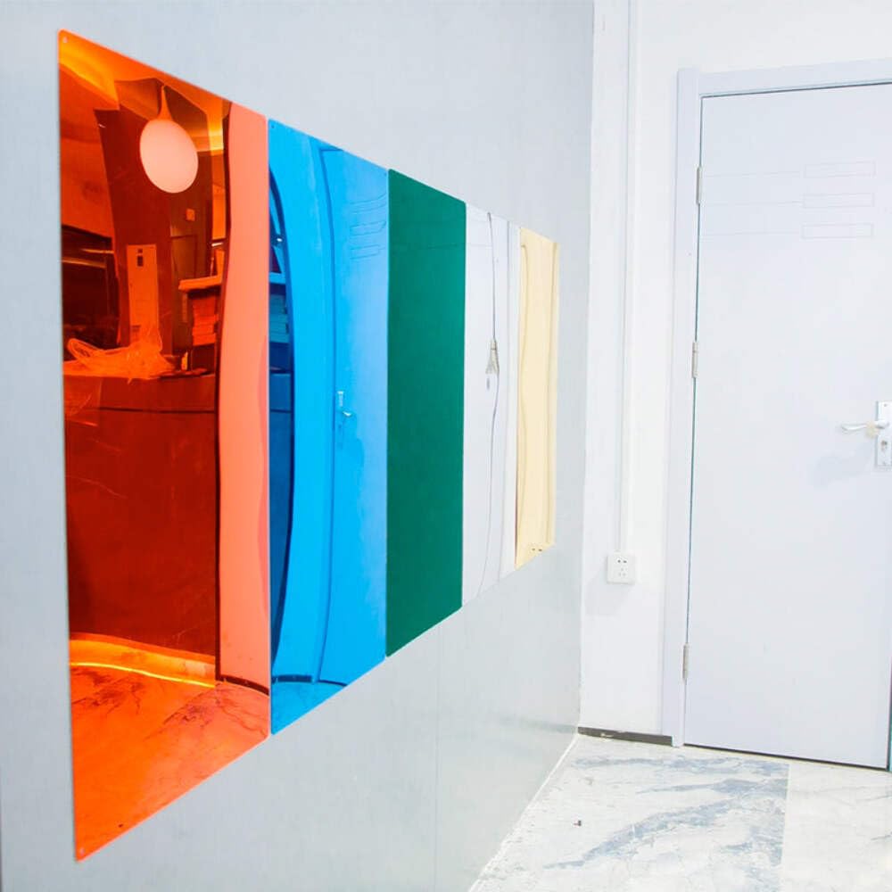 Playlearn 5 Extra Large Sensory Self Adhesive Acrylic Mirror for Autism&Special Needs Kids-Plastic