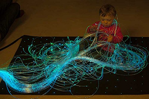 SE2003LED4000R 200 Tails x 3m Sensory Fibre Optic sideglow kit with Remote Control