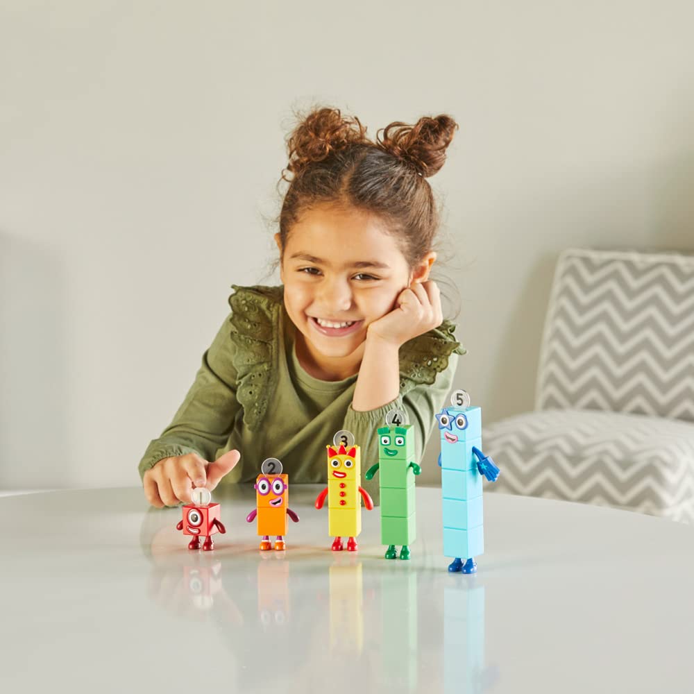 Learning Resources Numberblocks Friends One to Five, Official Collectible Toys