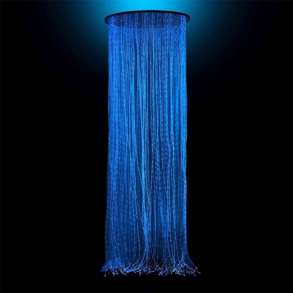 Sensory Fibre Optic Curtain Ring Including Fibres and Light Source