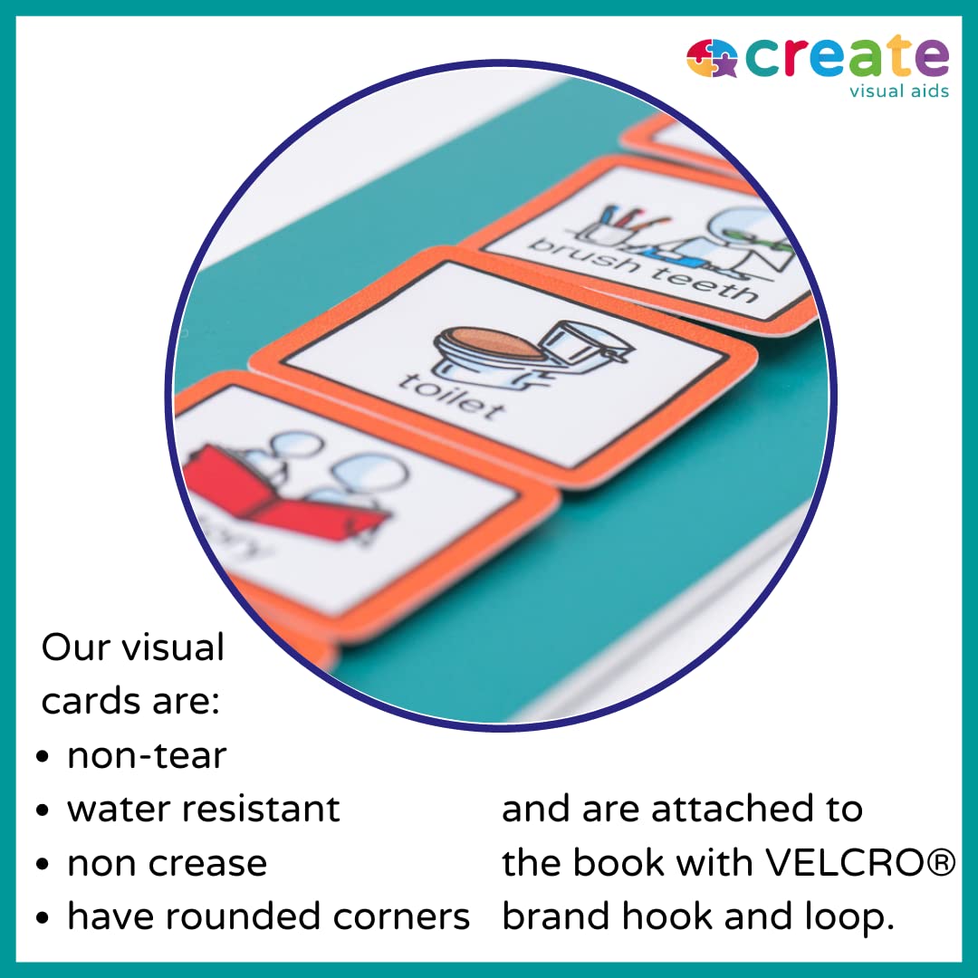 Morning and Bedtime Routine Chart to support routine and transition for children, early years, toddlers, autism, adhd, speech and language difficulties, learning difficulties with 12 pecs cards.