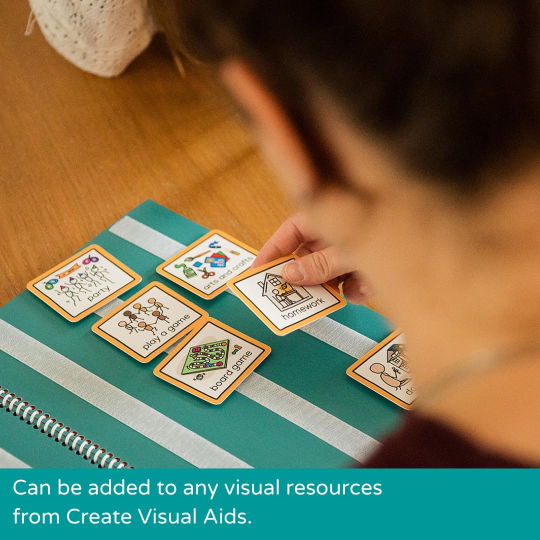 Visual Aids Visual Symbols Pecs Cards to support communication, routine & transition for autism, send, adhd, down's syndrome, learning difficulties. (Activities and Places - Standard)