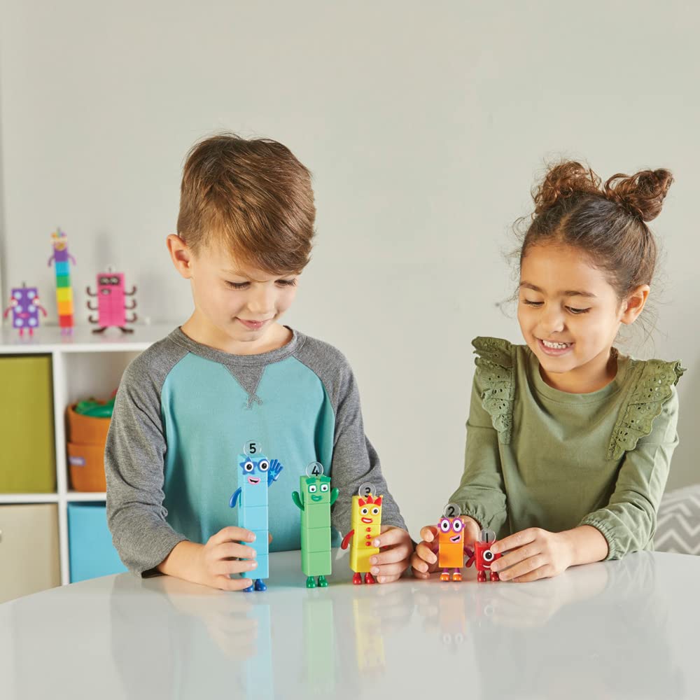 Learning Resources Numberblocks Friends One to Five, Official Collectible Toys