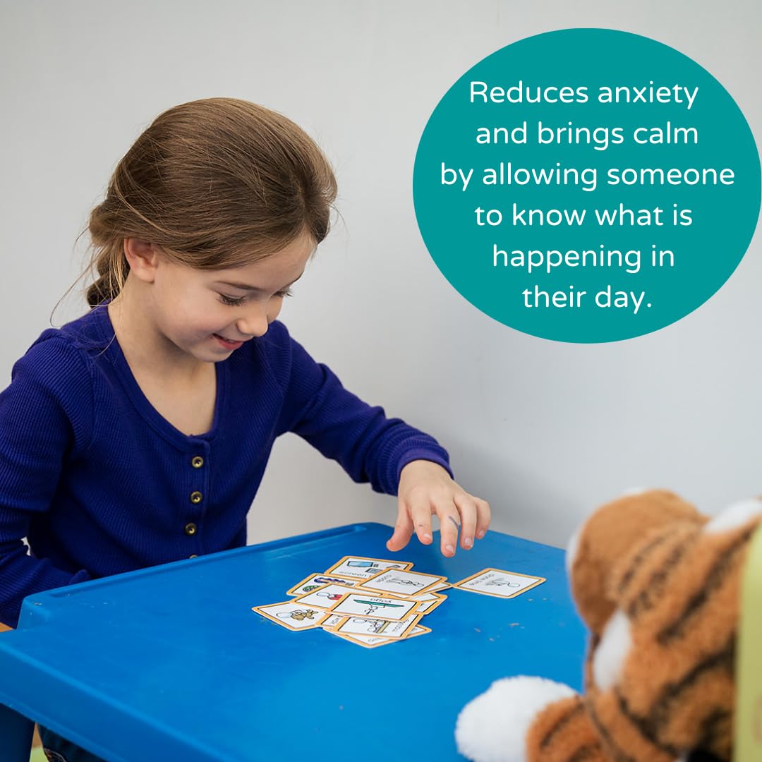 Visual Aids Visual Symbols Pecs Cards to support communication, routine & transition for autism, send, adhd, down's syndrome, learning difficulties. (Activities and Places - Standard)