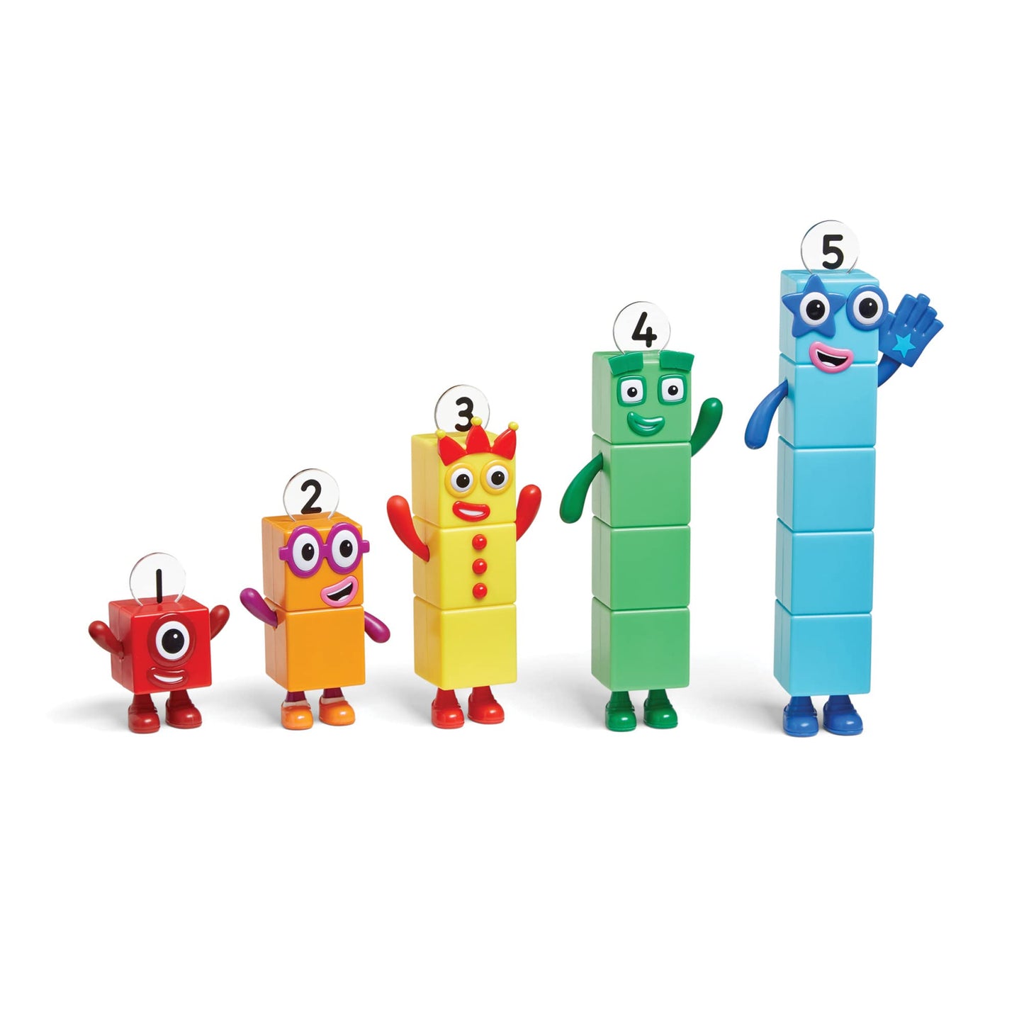 Learning Resources Numberblocks Friends One to Five, Official Collectible Toys