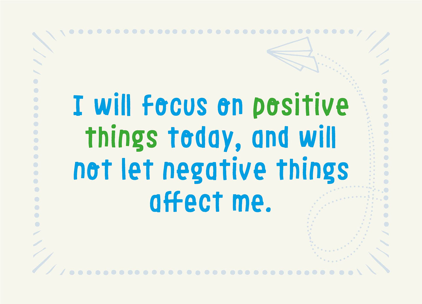 Happy Confident Me Affirmation Cards - Kids affirmation cards to develop positive thinking