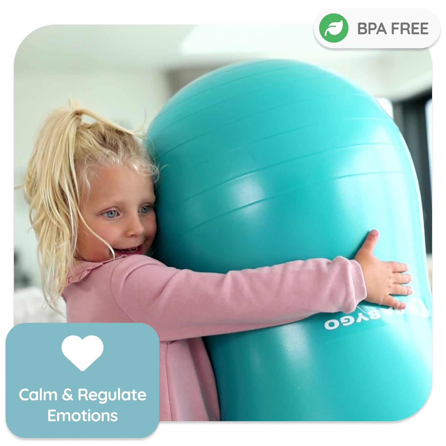 BABYGO® Peanut Ball for Kids Children | Autism Therapy Calming Development Activities