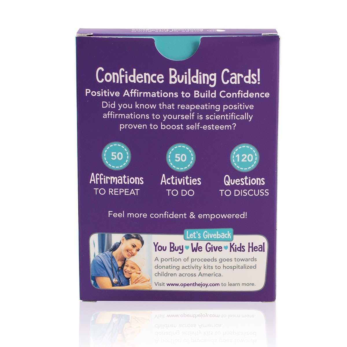 Colourful Confidence Booster Cards, Learn About Confidence, Educational Flashards for Confidence, Learn Your Emotions, Ages 4+