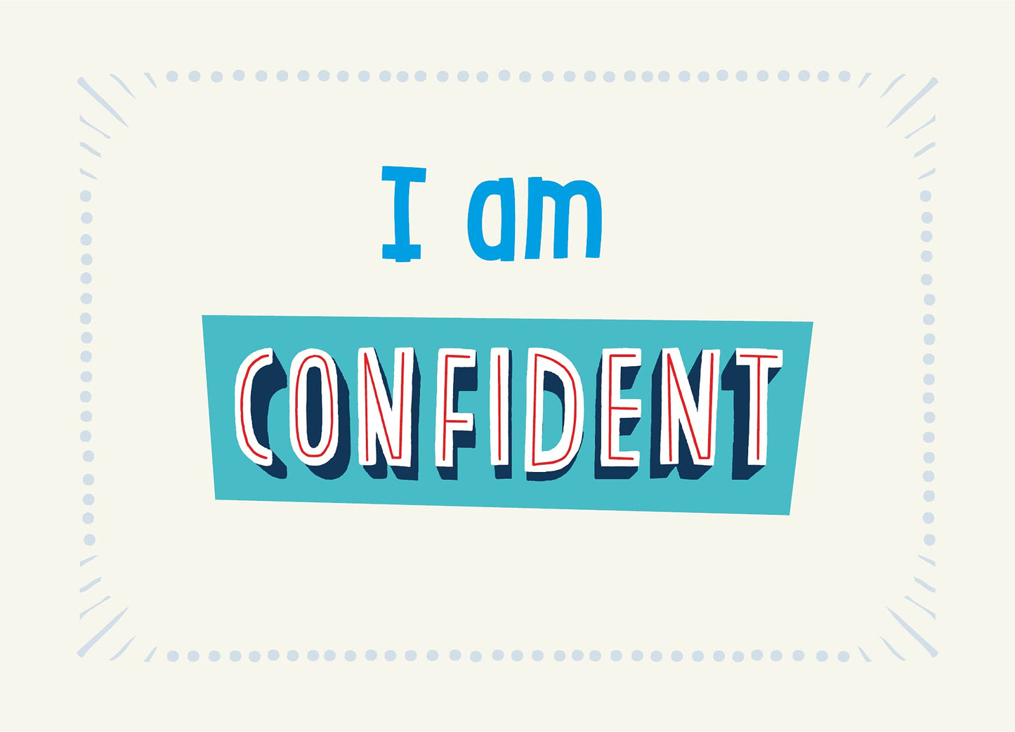 Happy Confident Me Affirmation Cards - Kids affirmation cards to develop positive thinking