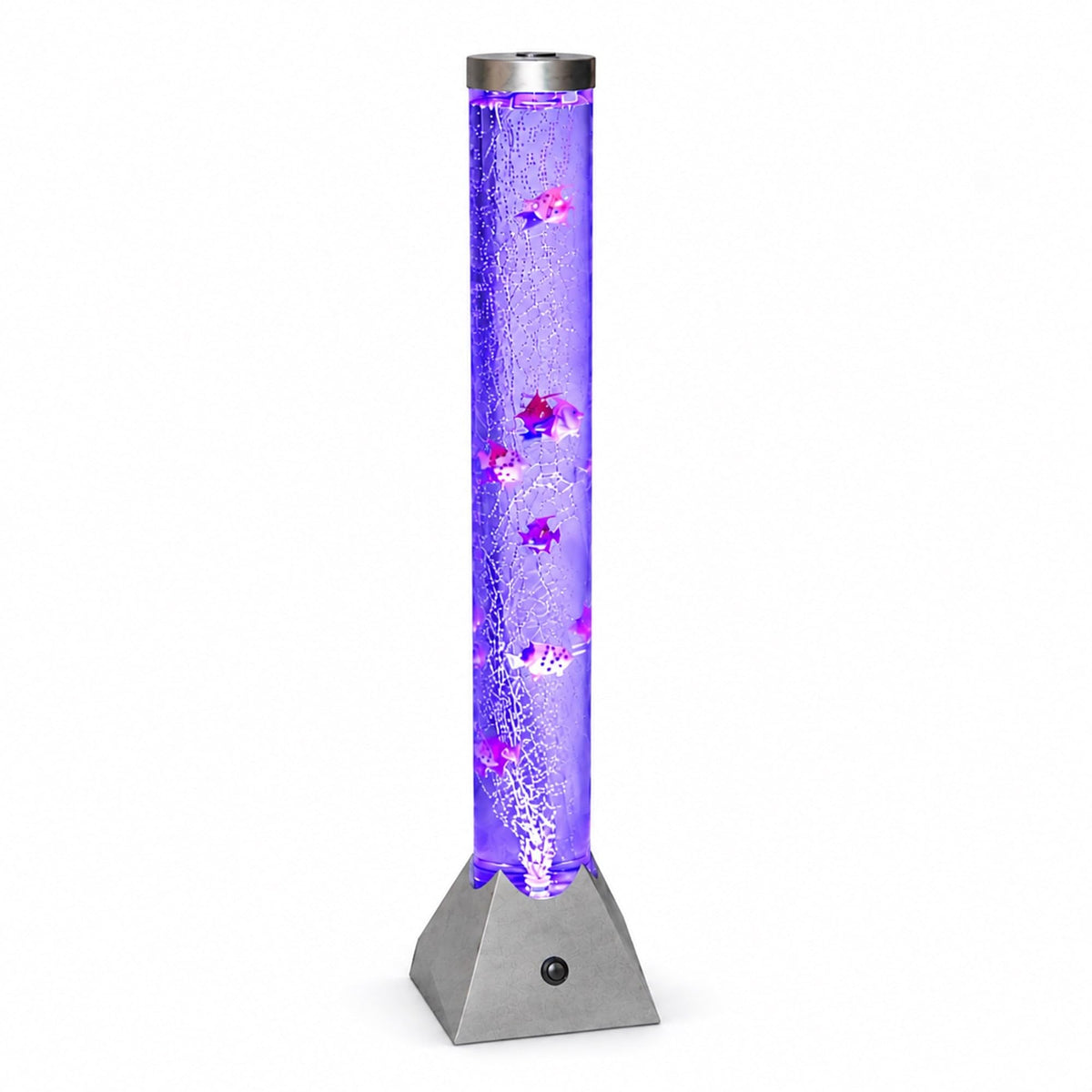 Oypla 120cm Colour Changing LED Water Bubble Fish Novelty Lamp