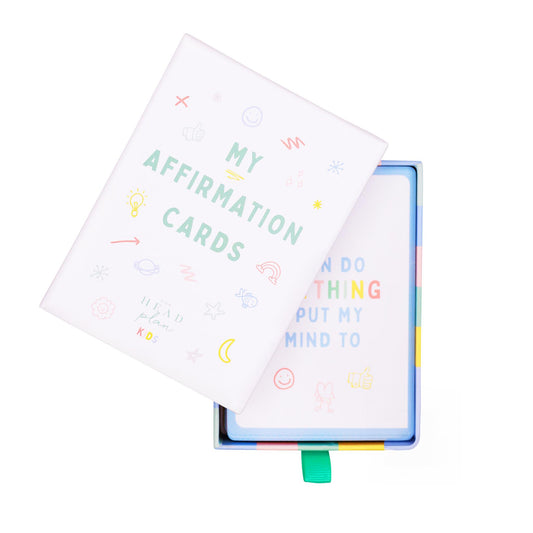 The Head Plan Kids Affirmation Cards | Positive Affirmation Cards for Kids Aged 6-12 | for Confidence, Resilience & Growth | Motivational & Mindfulness with Audio Support