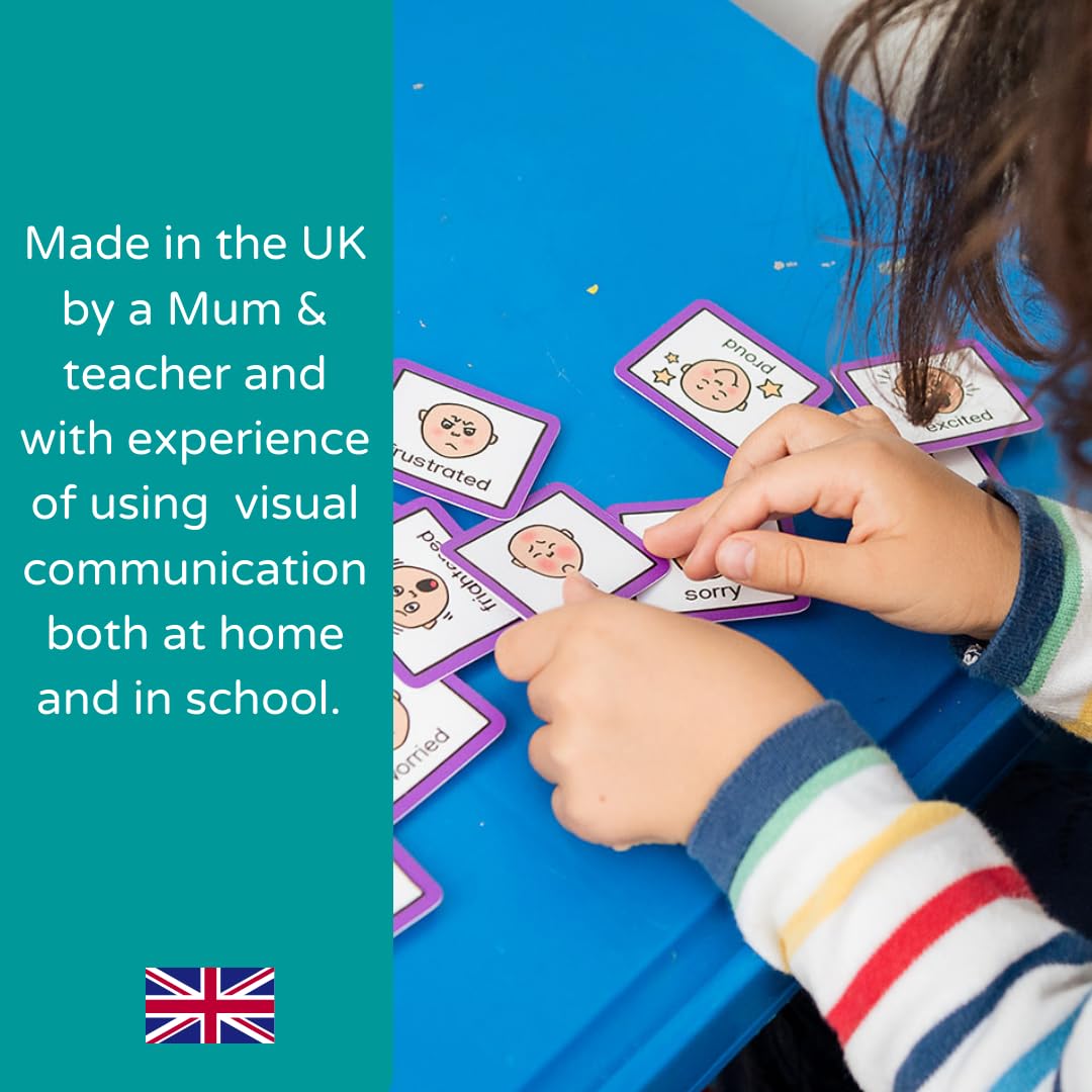 I Am Feeling Chart, (B) Emotions Visual Symbols To Support Emotional Development, SEND, ASD by Create Visual Aids