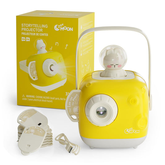ZZZMOON Story Projector for Kids Ages 3-5, White Noise Machine with Night Light for 4 5 6 Years