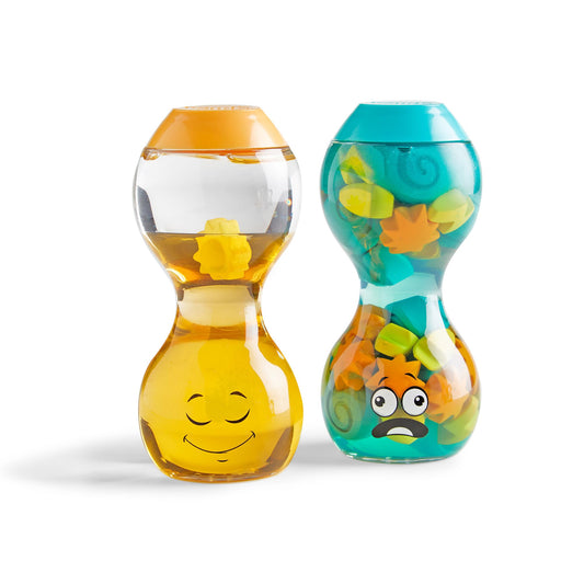 Learning Resources Express Your Feelings Sensory Bottles, Ages 3+, Emotional Learning Toys, Calm Down Bottles for Kids, Overwhelmed & Calm