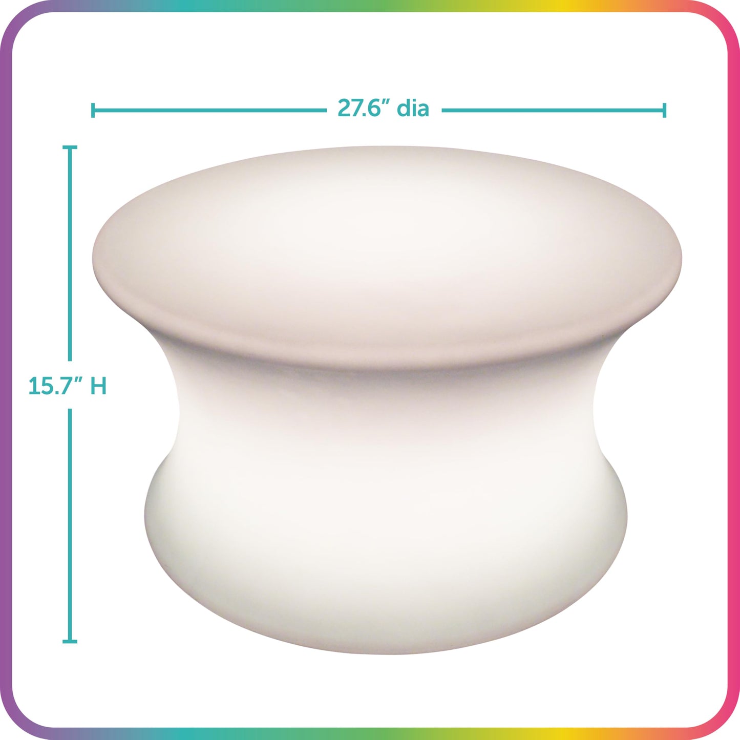 TickiT Sensory Mood Table, Sensory Table, Colour-Changing Sensory Lights, Multifunctional for Messy Play, Interactive Activity Table