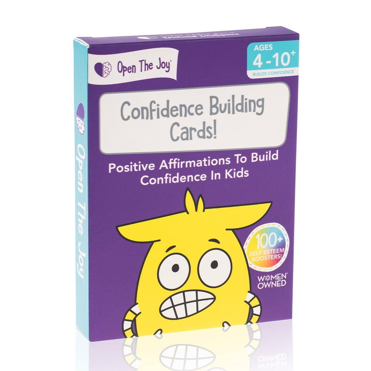 Colourful Confidence Booster Cards, Learn About Confidence, Educational Flashards for Confidence, Learn Your Emotions, Ages 4+