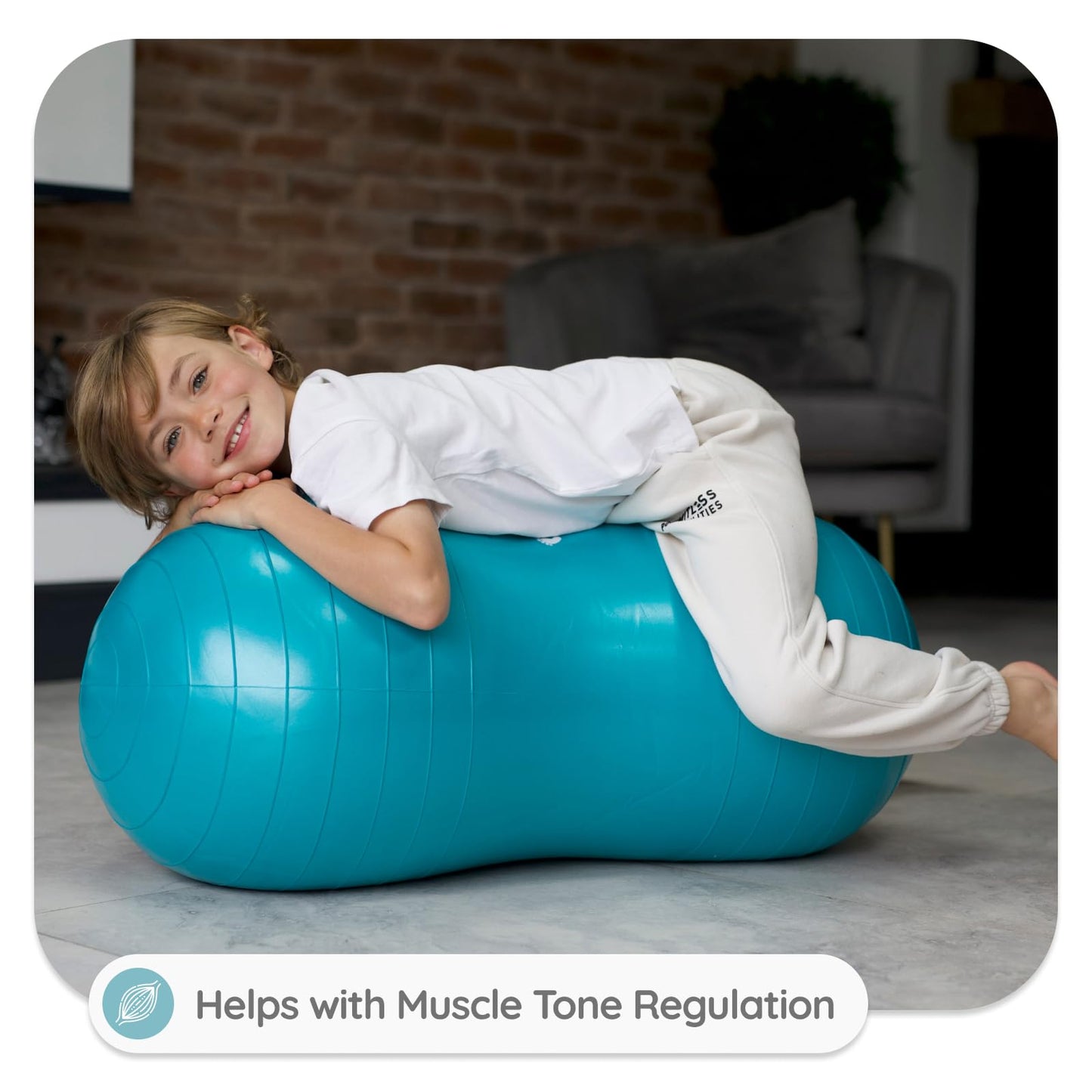 BABYGO® Peanut Ball for Kids Children | Autism Therapy Calming Development Activities