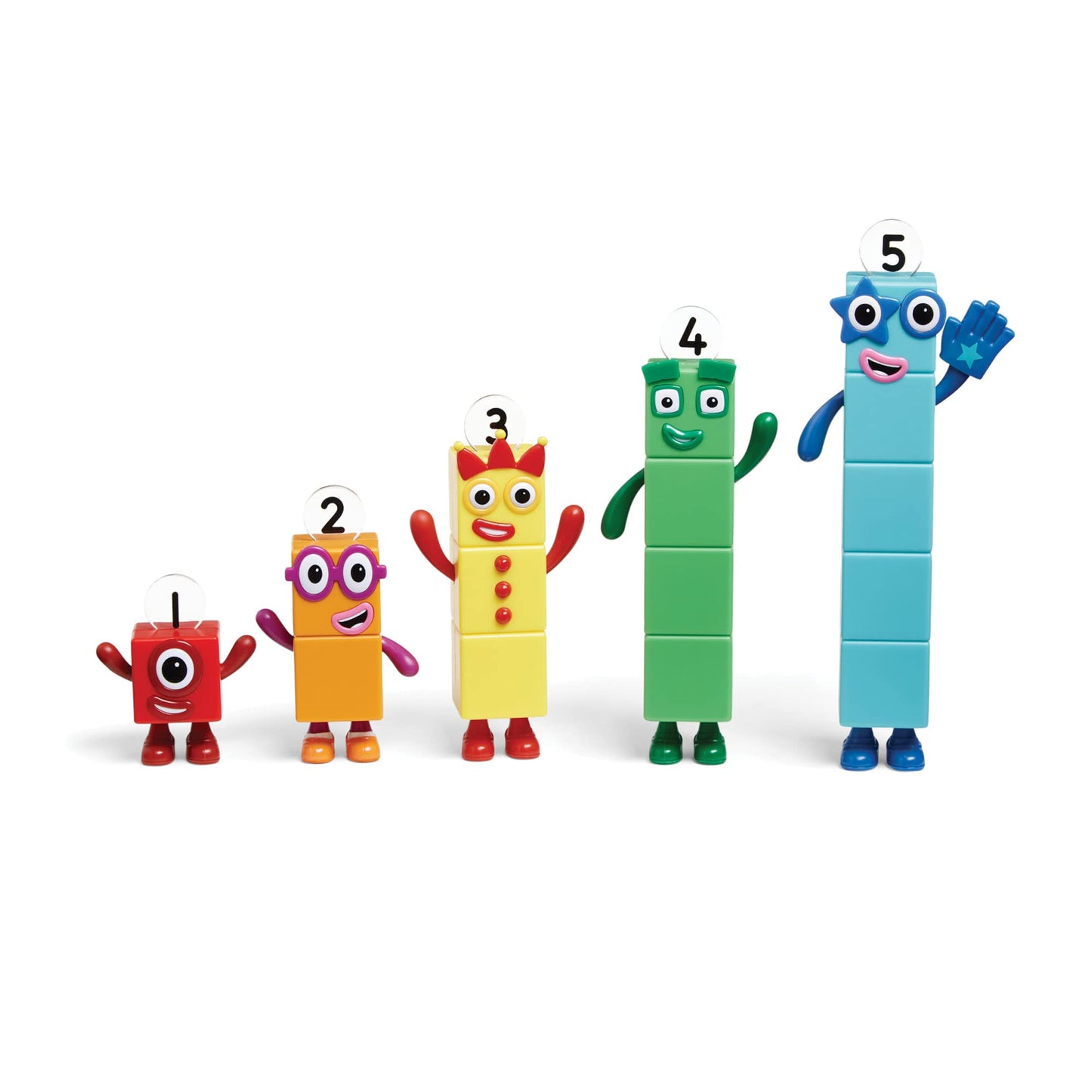 Learning Resources Numberblocks Friends One to Five, Official Collectible Toys
