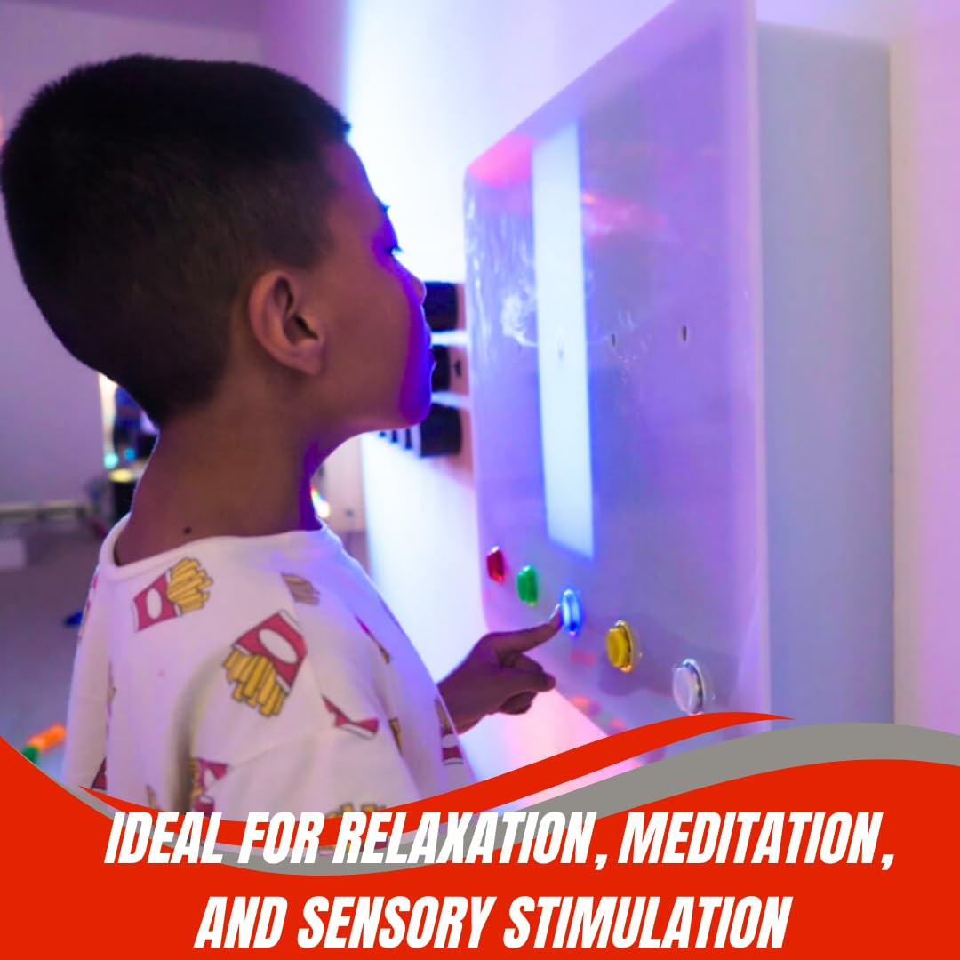 Aroma Sensory Panel 5-Section Colour Changing Aromatherapy Diffuser with Large Button Controller Therapeutic Atmosphere Using Scents