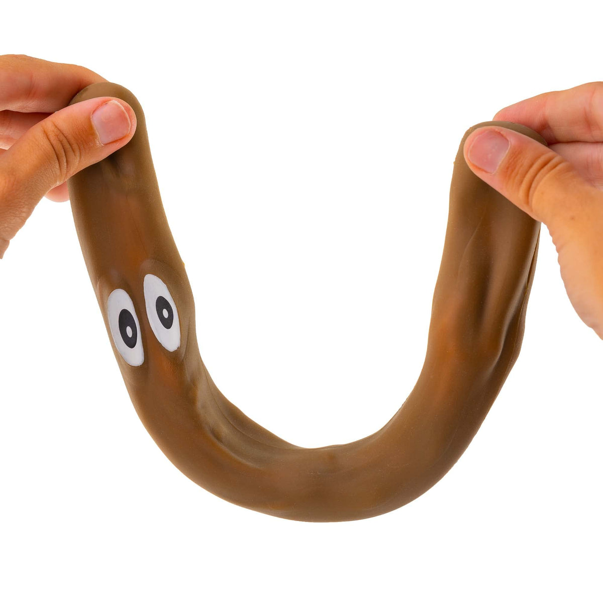 Gifton - Stretchy Poo Stress Relief Ball Fake Poop - Novelty Squishy Squeeze Sensory Fidget Toy - Gift for Boy Girl Teen Kids - Funny Birthday Present for Adults Men Women - Christmas Stocking Filler