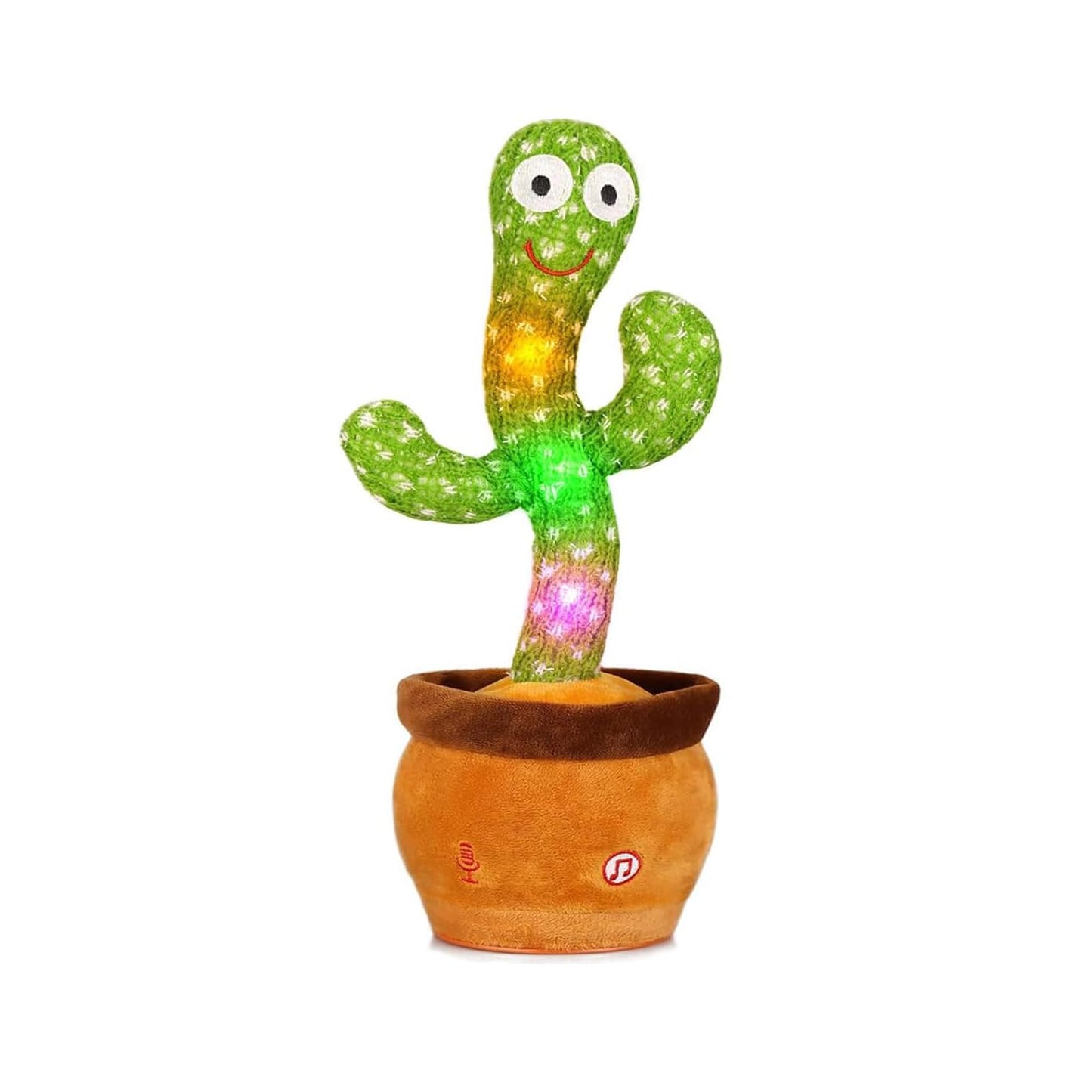 Cactus Toy Sensory Toys Dancing Singing Talking Lighting Repeating Cactus Toy