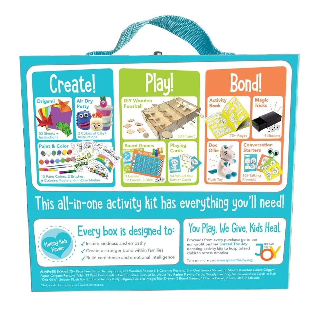 The Feel Better Box, Get Well Soon Box, Games For Kids, Feel Better Soon Gift, Ages 4+