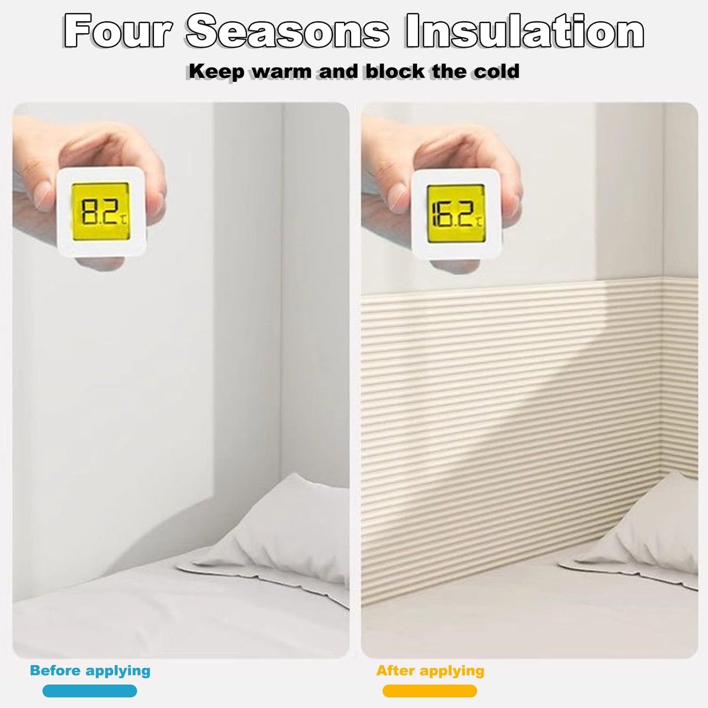Padded Wall Panels Self-Adhesive, 3D Anti Collision Wall Padding for Kids Autism - DIY Peel and Stick on Headboard Panels for Bedroom, Tatami, Nursery, Decorative Wall Cushion(White,20x200cm)