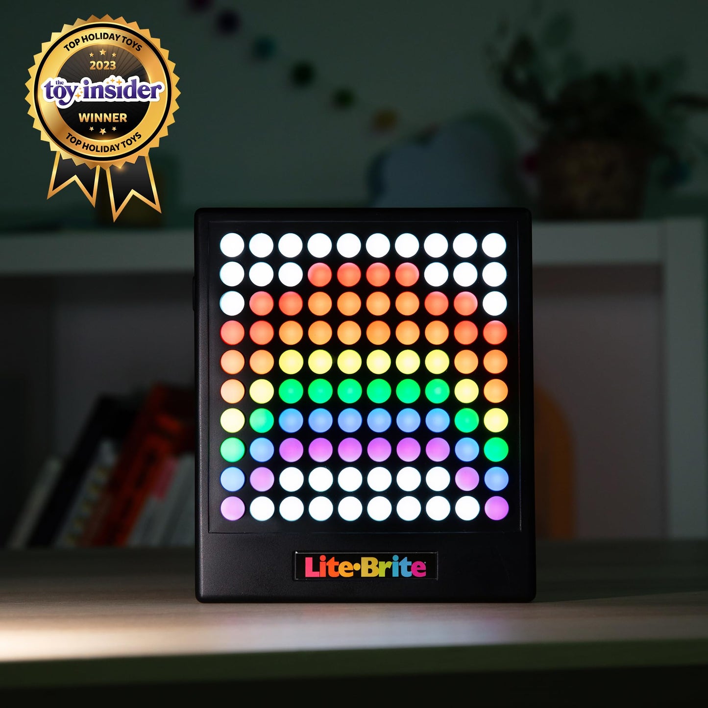 Basic Fun Lite-Brite | Touch | Light Up Drawing Board, LED Board with Colours, Light Up Toys for Creative Play, Glow Art Neon Effect Drawing Board, Light Toys for Kids Ages 4 02355