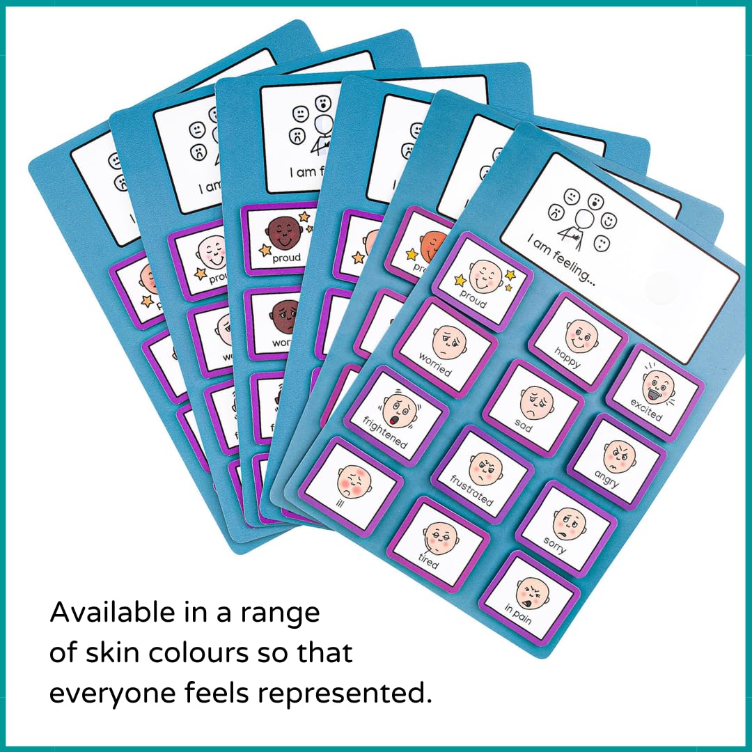 I Am Feeling Chart, (B) Emotions Visual Symbols To Support Emotional Development, SEND, ASD by Create Visual Aids