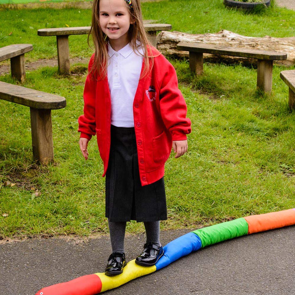 Eduk8 Children's Balancing Snake - Kids Toddler Wobble Rocker Swing Natural Core Child Balance Improver | Gymnastic Dancing Training