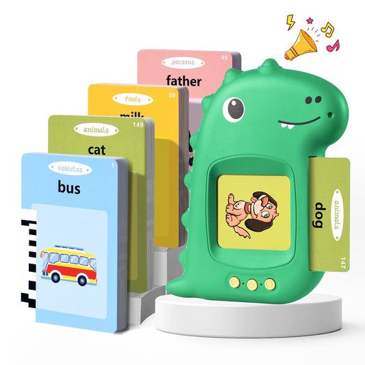 Talking Flash Cards for Toddler Toys for 2 3 4 5 6 Year Old Baby Boys Preschool Learning Resources