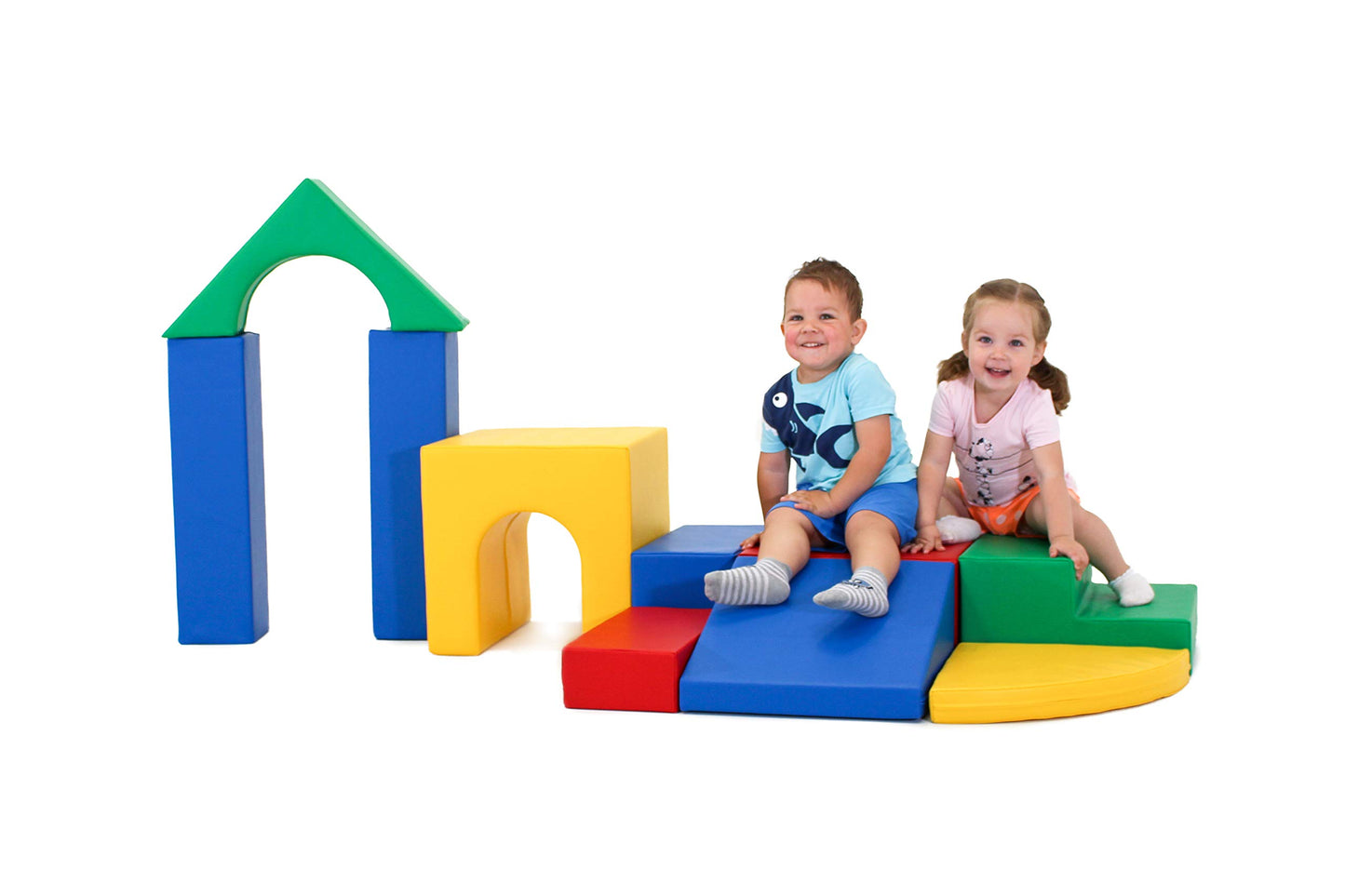 IGLU SET 21 Soft Play Equipment XL Softzone Shapes Activity Toys - 10 Shape Set (multi color)