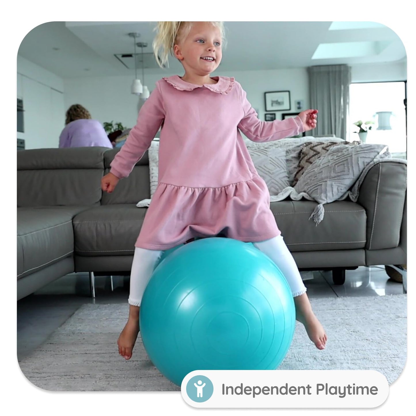 BABYGO® Peanut Ball for Kids Children | Autism Therapy Calming Development Activities