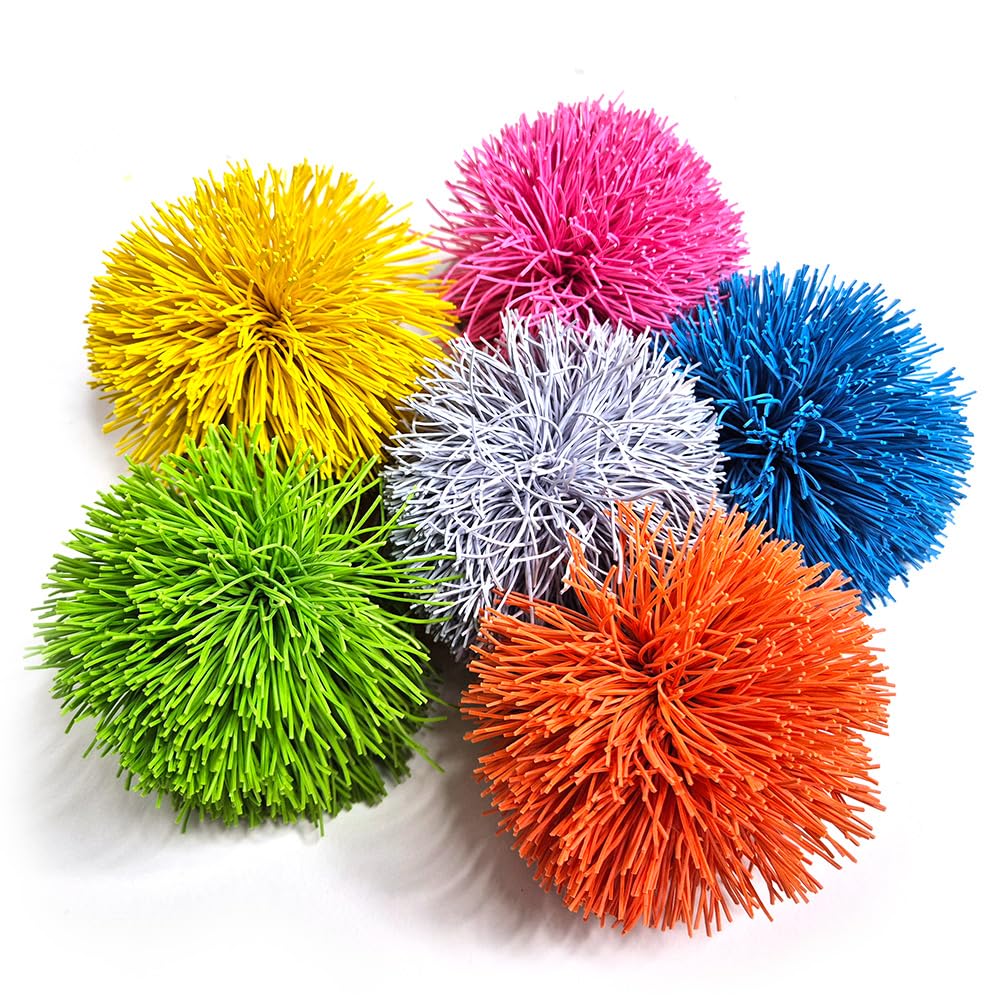 Eduk8 Childrens Fuzzee Ball - Indoor & Outdoor Catch and Throw | Developing Hand-Eye Coordination | x 1 Fuzzee Ball (30 Pack)